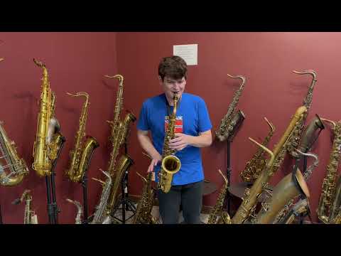 Austin Cebulske Plays On The Street Where You Live - Selmer Mark VI 196405