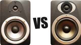 M-Audio BX5 vs ESI nEar 06 (тест звука, обзор студийных мониторов, отзывы)