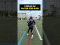 IMPROVE YOUR STEP OVER SPEED⚽️#football #soccer #shorts