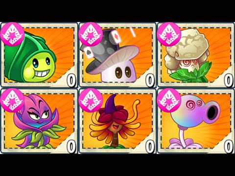 PvZ 2 Mod All MAGIC Plants Max Level Power-Up!