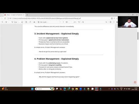 Incident vs Problem Management | ITSM Interview Questions