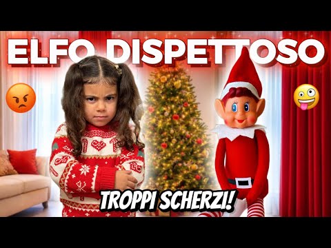 L’ELFO DISPETTOSO ARRIVA A CASA NOSTRA… SCHERZI assurdi a Beatrice e Anastasia 😱🎄