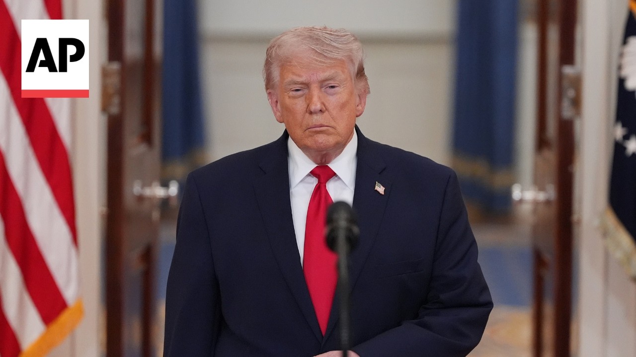Video | Trump offers few new details on Iran military operation in national address
