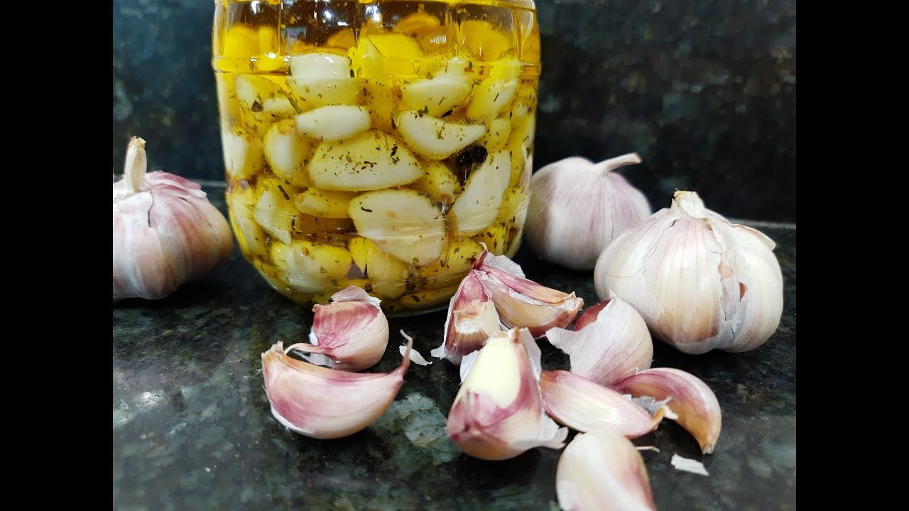 CONSERVA DE ALHO NO AZEITE (POR FERNANDO COUTO)