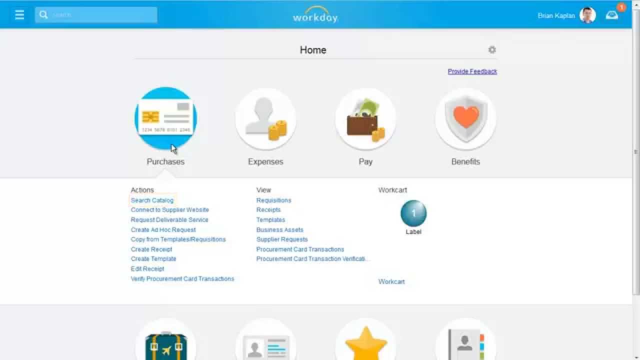 Create a Procurement Request