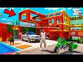 Upgrading Franklin's Millionaire Mansion in GTA 5 | SHINCHAN and CHOP