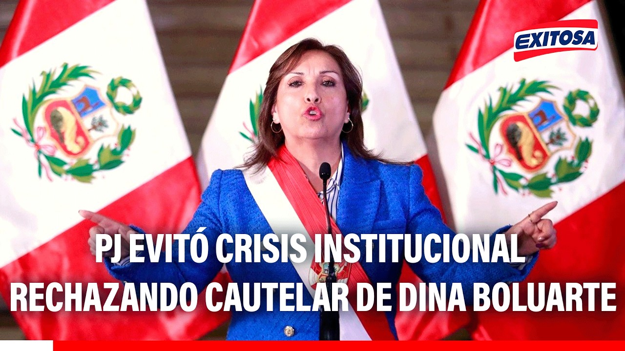 🔴🔵 Rechazo a medida de Boluarte contra su vacancia evitó una “crisis institucional”, indica abogado