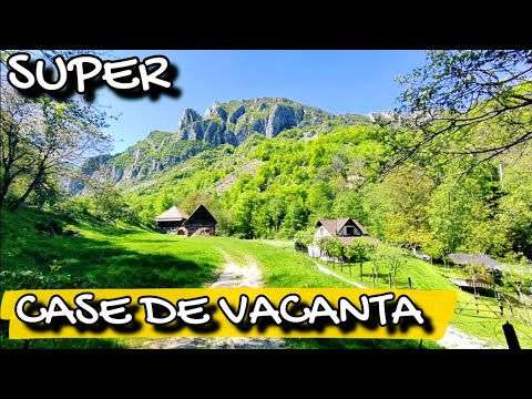 Zeci de case de vacanță una mai frumoasă ca alta. Cheile Râmeţului și Portalul Magic