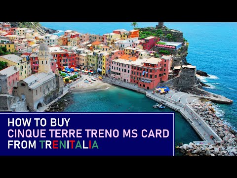How to Buy Cinque Terre Treno MS Card from TRENITALIA online