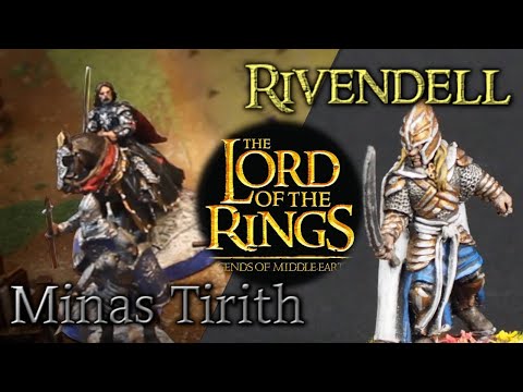 Minas Tirith Vs Rivendell ~ Competitive Middle Earth SBG Battle Report