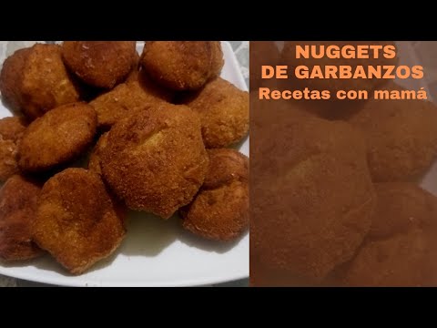 COMO HACER NUGGETS DE GARBANZO/CROQUETAS @RecetasConMamá