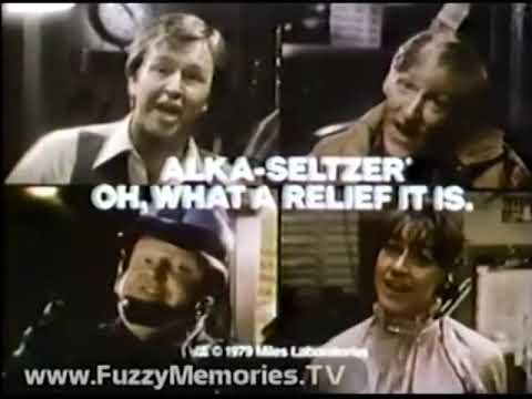 Alka Seltzer 1979 Radio Disc Jockey Commercial