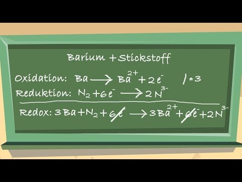 Beispiele zum Aufstellen von Redoxgleichungen - einfach erklärt