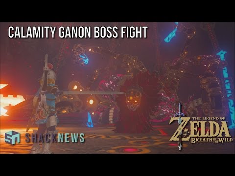 Zelda: Breath of the Wild - How to Beat Calamity Ganon Boss Fight *SPOILERS!