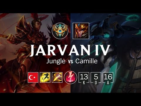Jarvan IV Jungle vs Camille - TR Challenger Patch 8.22