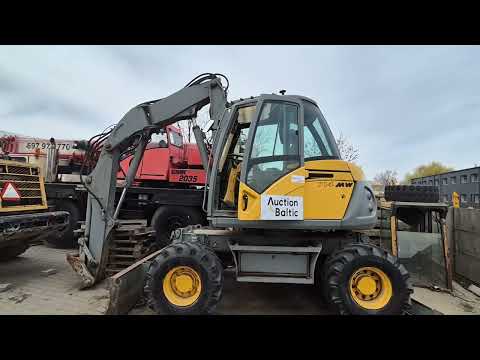 Mecalac 714 MW, экскаваторы