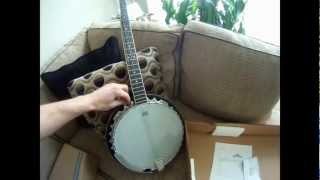 Video thumbnail for Best Beginner Banjo - Washburn B9 Banjo Review by Nature Junkie TV