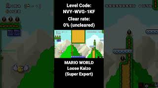 Download lagu MARIO WORLD Loose Kaizo | NVY-WVG-1KF (Super Expert) mp3