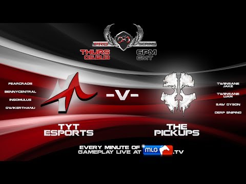 Gfinity Pro Scrims: Episode 8 - TYT vs The Pickups (05/12/13)