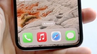 How To Remove Search Bar On iPhone Home Screen!