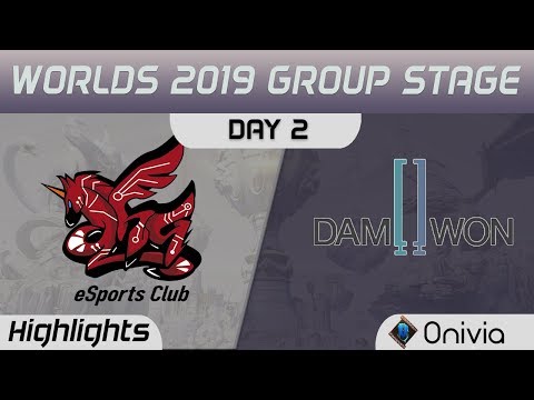 AHQ vs DWG Highlights Worlds 2019 Main Event Group Stage AHQ eSports Club vs Damwon Gaming by Onivia