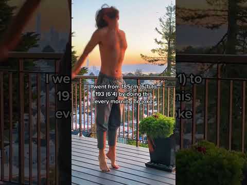 Grow Taller at Home - Yoga with Max #yoga #growtaller #height #tall #taller #fit #grow #gettaller