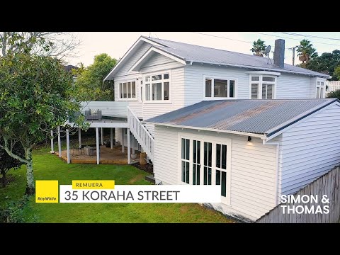 35 Koraha Street, Remuera - Simon Siddells & Thomas Farmer