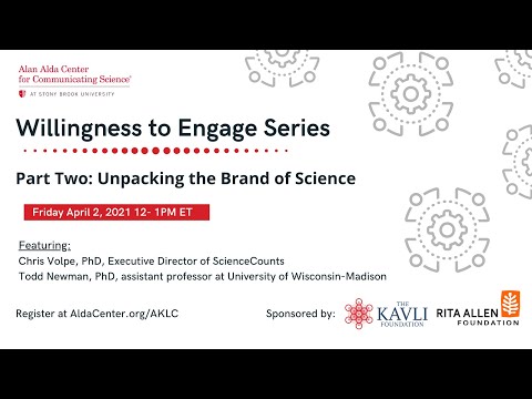 Willingness to Engage, Part 2: Unpacking the Brand of Science