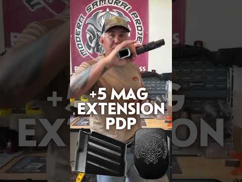 MSP x Walther PDP +5 Magazine Extensions.