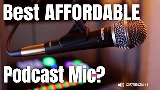 Video thumbnail for SubZero SZM-11 Dynamic Microphone Sound Test - A $30 RODE Procaster Alternative? by SHMP