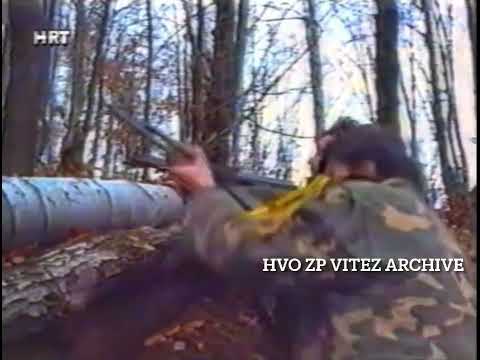HVO HRT izvješće borbe 12.01.1994 Vitez-Busovača-Kiseljak-Kreševo-Fojnica