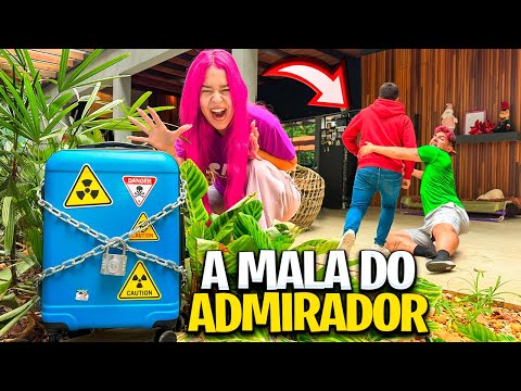RECEBI UMA MALA MISTERIOSA DO ADMIRADOR* chegou o fim