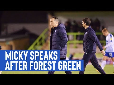 Post Match | Micky Mellon (Forest Green Rovers)
