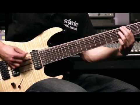 Schecter Banshee Elite-7 Video #1