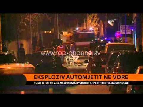 Shpërthen automjeti në Vorë, një i vdekur - Top Channel Albania - News - Lajme