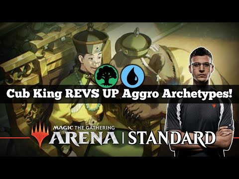 Cub King REVS UP Aggro Archetypes!  | TLA Simic Ramp | Standard | Avatar Early Access | MTG Arena