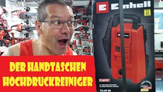 Einhell Hochdruckreiniger TC-HP 90 der Handtaschenreiniger #einhellharry #einhell_ag #Unboxing