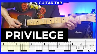 Incubus - Privilege - Guitar Tab | Lesson | Cover | Tutorial