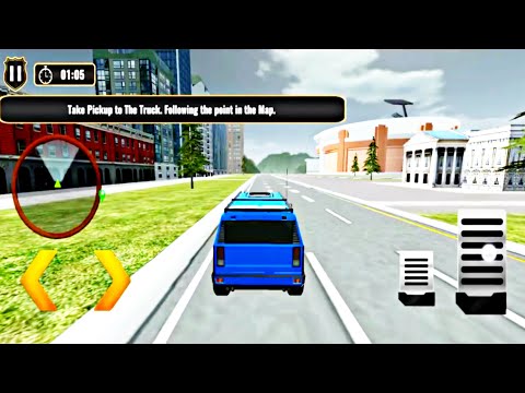 US Police Car Transporter: Cruise Truck Simulator - Crazy Car Transporter Game - Part-4
