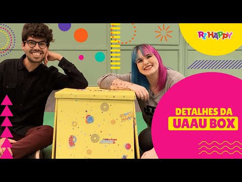 Abrindo a UAAU Box da Ri Happy I HappyTube