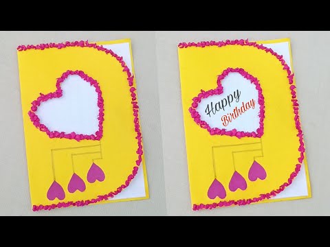 Simple Birthday card 2022/ DIY Greeting Card for Birthday.