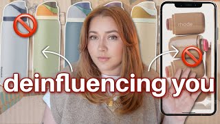deinfluencing your Black Friday shopping cart 🛒🤑🛍️
