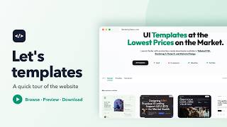 Find, Preview & Download Website Templates in Seconds | Let's templates