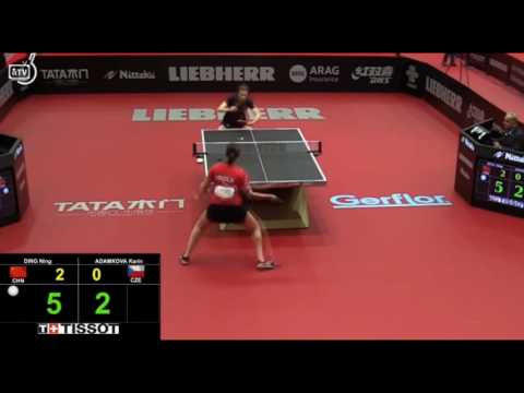 WTTC 2017 - DING Ning - ADAMKOVA Karin - Women's Singles