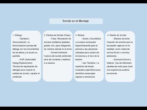 Concepto Pragmático del Montaje1 corto