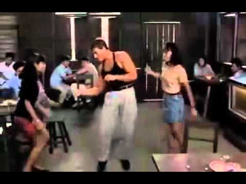 jean claude van damme bailando una vaina loca