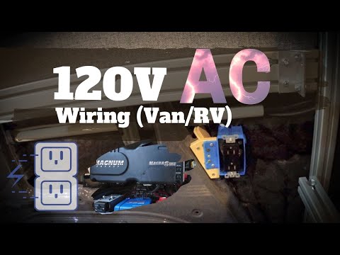 120V AC Wiring in a Van - DIY Sprinter Camper Van