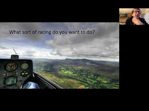 Staffordshire Gliding Club Zoom Talk by Mike Fox - Getting into Racing Gliders