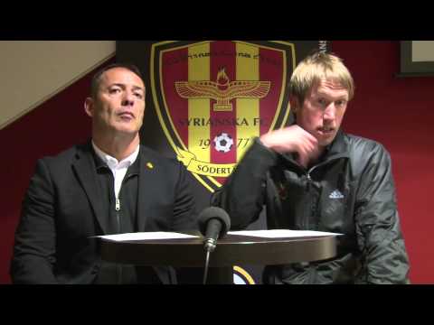 140425 Presskonferens SFC-ÖFK