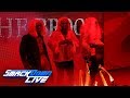 The New Day dress as The Brood in an Attitude Era Halloween tribute: SmackDown LIVE, Oct. 30, 2018
